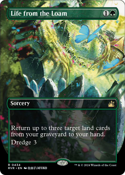 Life from the Loam (Anime Borderless) (RVR-434) - Ravnica Remastered (Borderless)