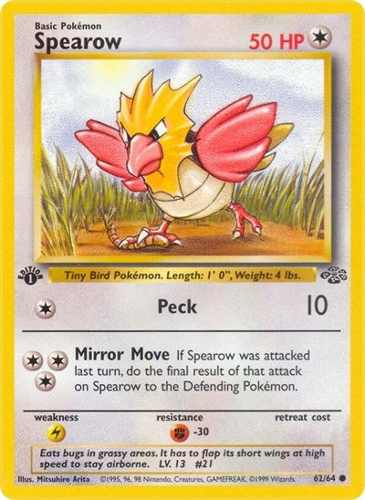 Spearow [BASE2 - 62]