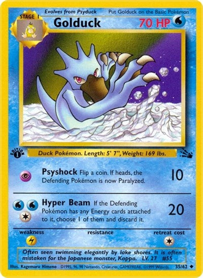Golduck [BASE3 - 35]