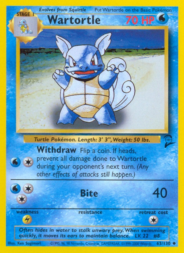 Wartortle [BASE4 - 63]