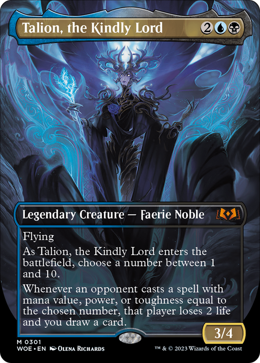 Talion, the Kindly Lord (WOE-301) - Wilds of Eldraine (Borderless)
