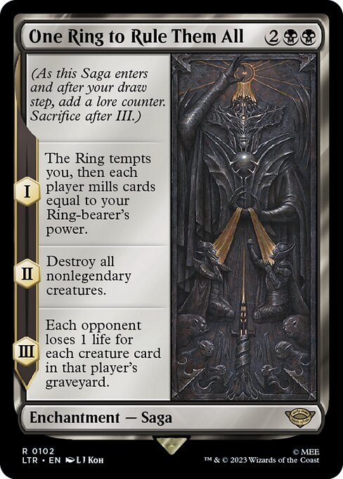 One Ring to Rule Them All [LTR - 102]