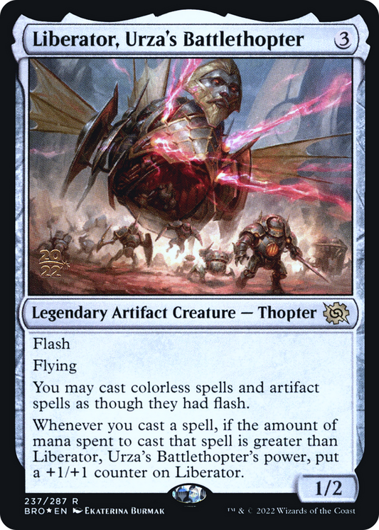 Liberator, Urza's Battlethopter (PRE-237S) - The Brothers' War Promos Foil
