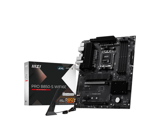 MSI MB PRO B850-S WIFI6E AMD B850 AM5 Max256GB DDR5 ATX