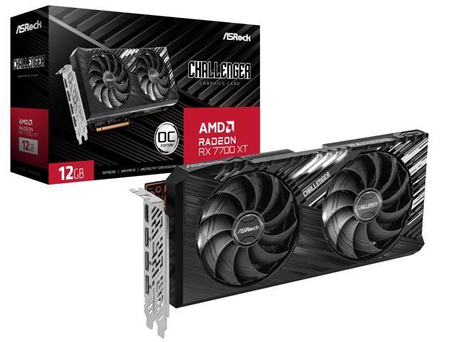 ASRock AMD Radeon RX 7700 XT Challenger 12GB OC GDDR6