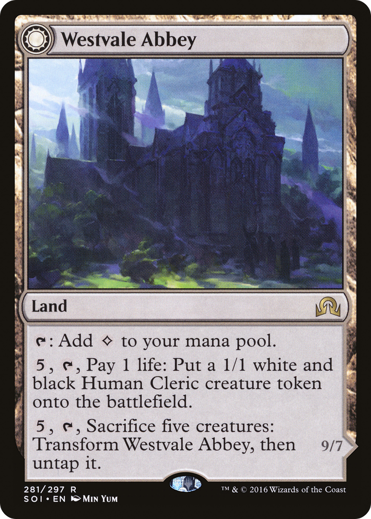 Westvale Abbey // Ormendahl, Profane Prince (SOI-281) - Shadows over Innistrad: (Double Faced Transform)