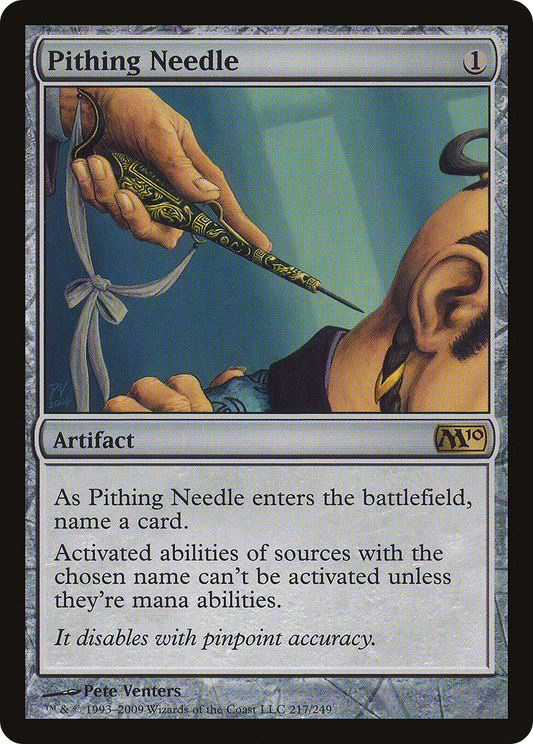 Pithing Needle (M10-217) - Magic 2010 Foil