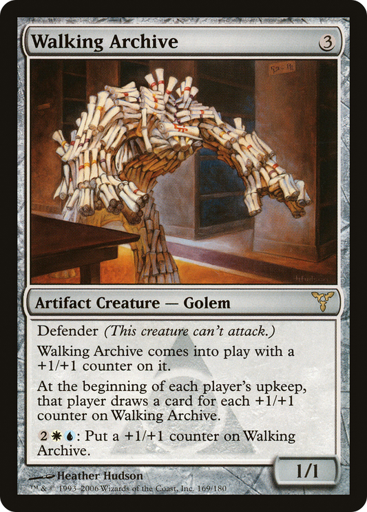 Walking Archive (DIS-169) - Dissension Foil
