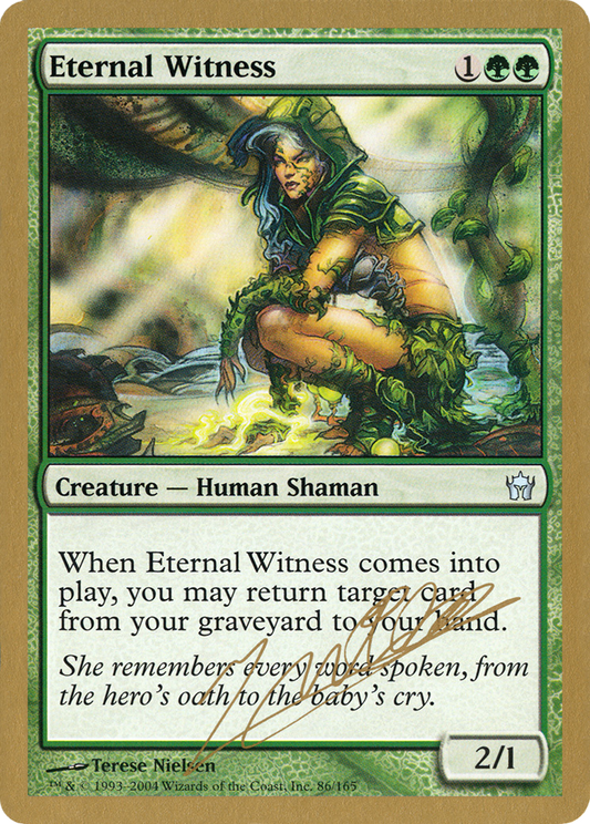 Eternal Witness (WCD-JN86) - World Championship Decks 2004