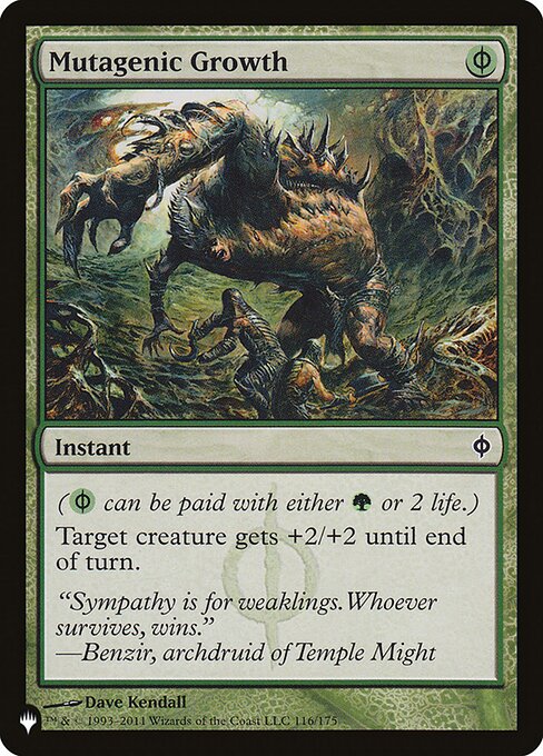 Mutagenic Growth [PLST - NPH-116]