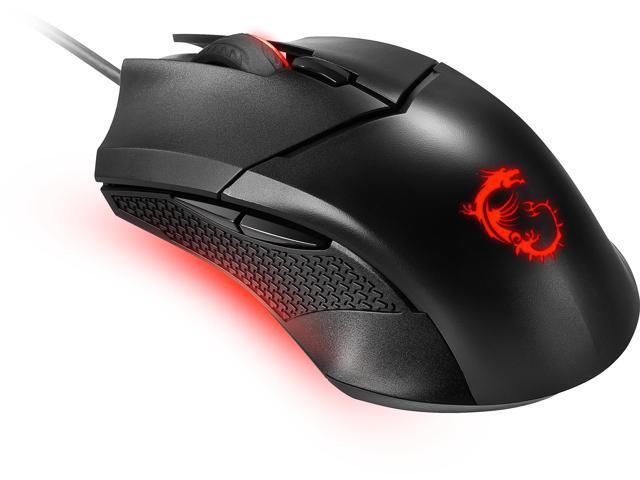 MSI Mouse Clutch GM08 Gaming Mouse Clutch GM08 Optica GAMING SOURIS avec USB Noir