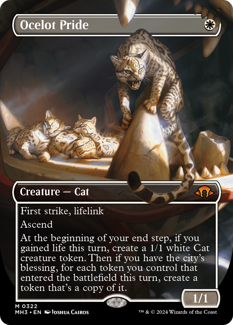 Ocelot Pride (MH3-322) - Modern Horizons 3 (Borderless)