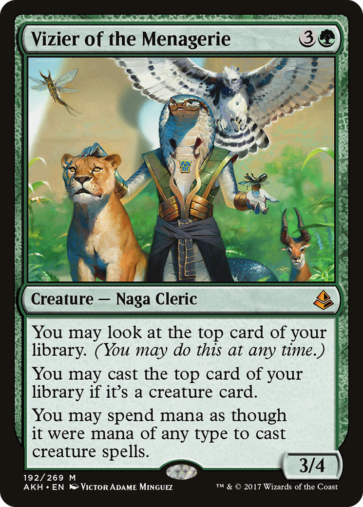 Vizier of the Menagerie (AKH-192) - Amonkhet