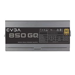 EVGA 850 GQ 850 W 80+ Gold Certified Semi-modular ATX Power Supply 210-GQ-0850-V1