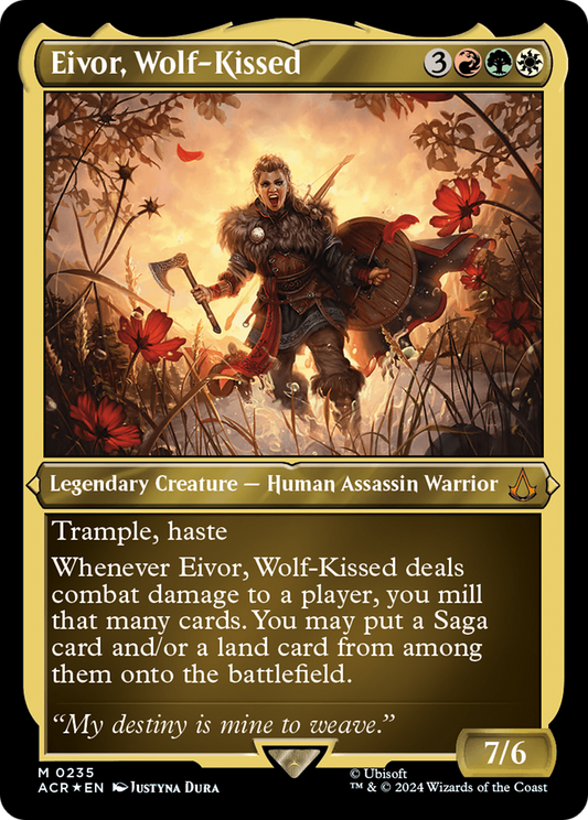 Eivor, Wolf-Kissed (ACR-235) - Assassin's Creed Etched Foil