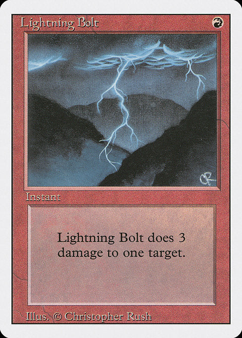 Lightning Bolt [3ED - 162]