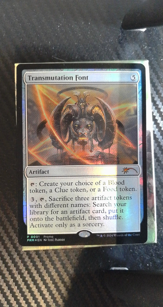 Transmutation Font [PW24 - 11]