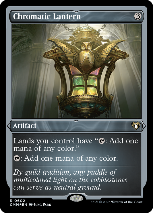 Chromatic Lantern (CMM-602) - Commander Masters Etched Foil
