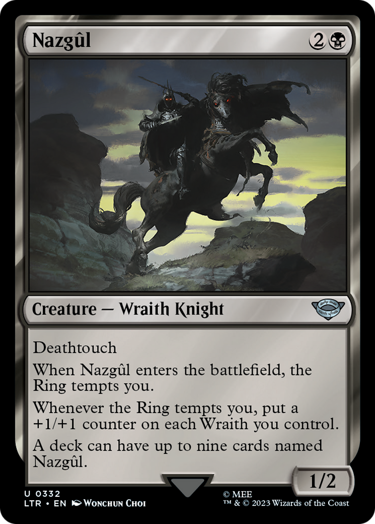 Nazgûl (LTR-332) - The Lord of the Rings: Tales of Middle-earth Foil
