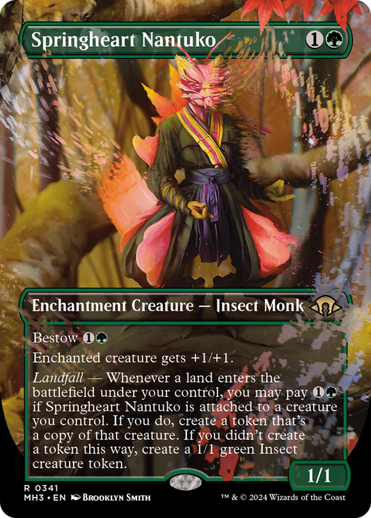 Springheart Nantuko (MH3-341) - Modern Horizons 3 (Borderless) Foil