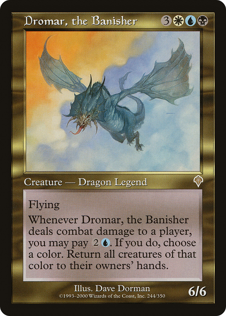 Dromar, the Banisher (INV-244) - Invasion Foil