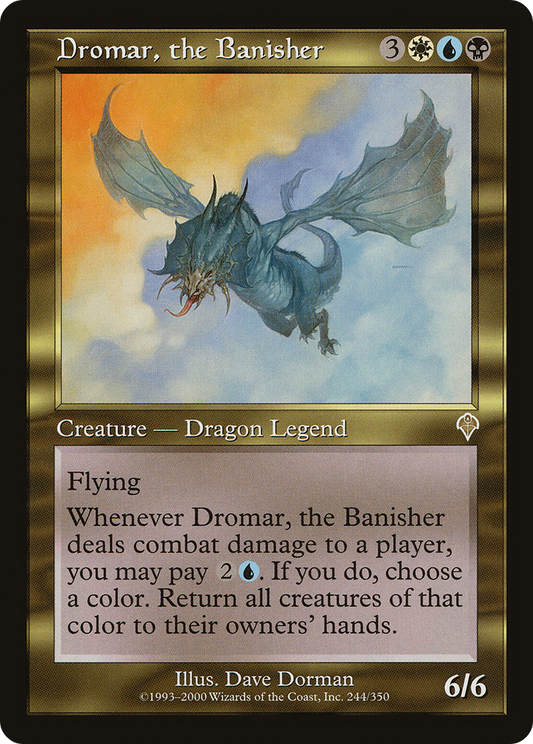 Dromar, the Banisher (INV-244) - Invasion Foil