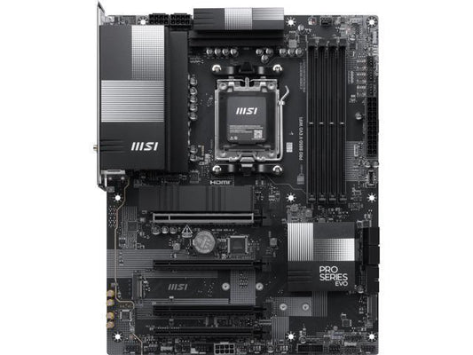 MSI MB PRO B850-V EVO WIFI B850 AM5 Max256G DDR5 ATX