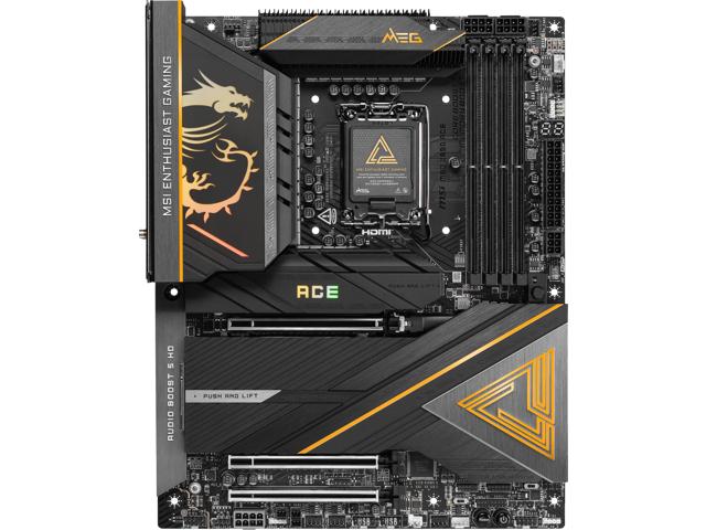 MSI MEG Z890 ACE Z890 LGA1851 Max256GB DDR5 PCI-E ATX Retail