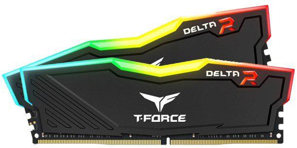 TEAMGROUP TF3D416G3600HC18JDC01 DELTA RGB 2x8GB DR4 3600MHz CL18 UDIMM BLK