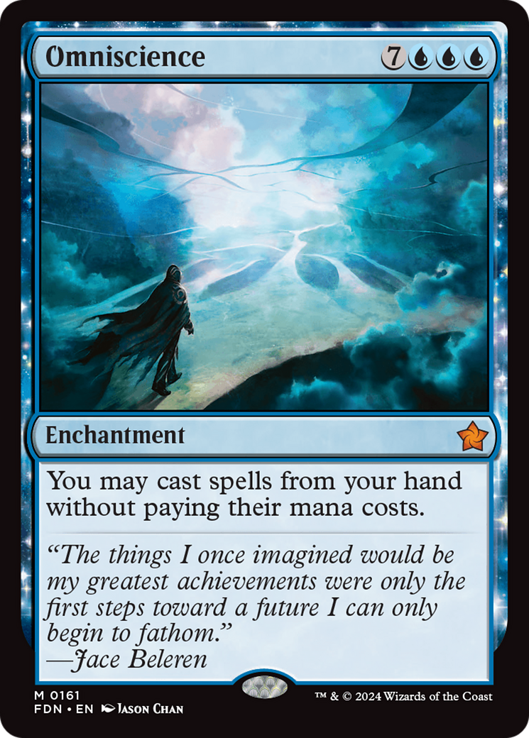 Omniscience (FDN-161) - Foundations: (nyxtouched) Foil