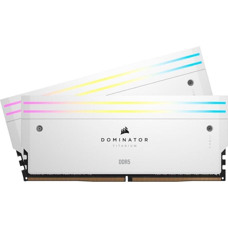 Corsair ME CMP32GX5M2X7200C34W 2x16GB DDR5 7200 CL34 DOMINATOR TITANIUM White