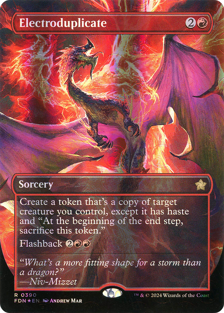 Electroduplicate (FDN-390) - Foundations (Borderless) Foil