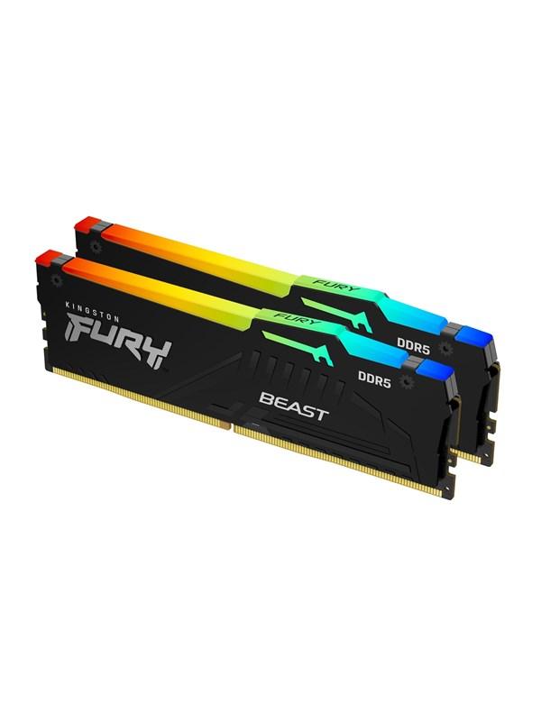Kingston ME KF552C40BBAK2-32 32GB 5200MT s DDR5 CL40 DIMM FURY Beast RGB K2