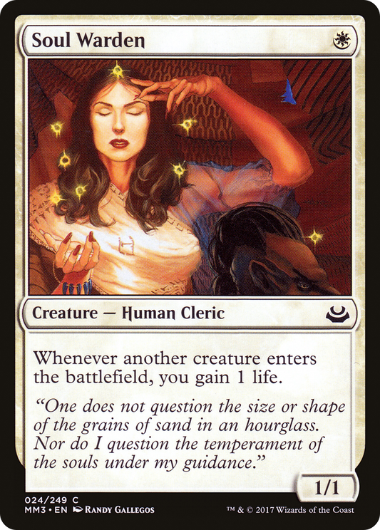 Soul Warden (MM3-024) - Modern Masters 2017 Foil
