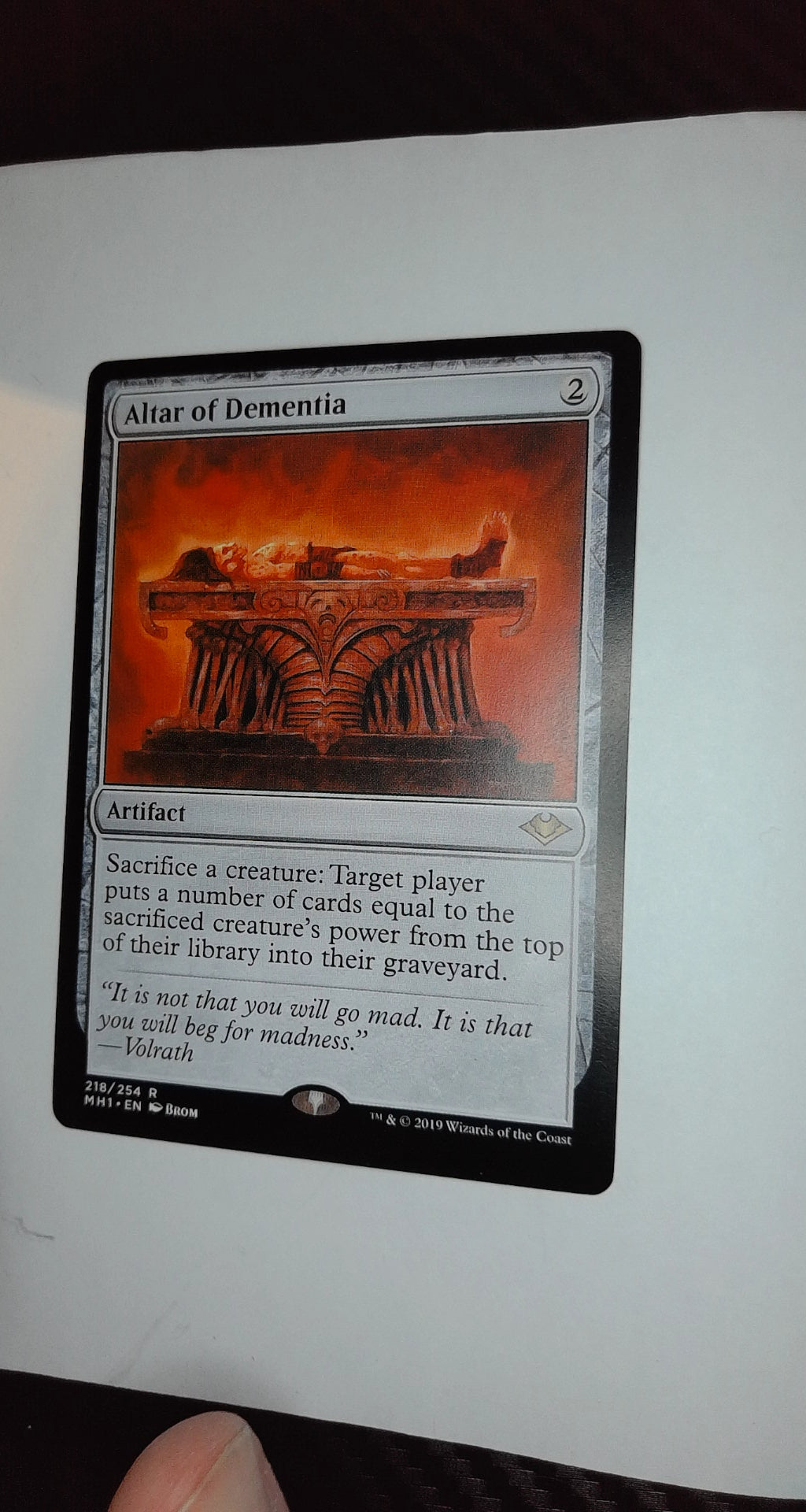 Altar of Dementia [MH1 - 218]