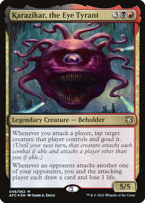 Karazikar, the Eye Tyrant [AFC - 49]