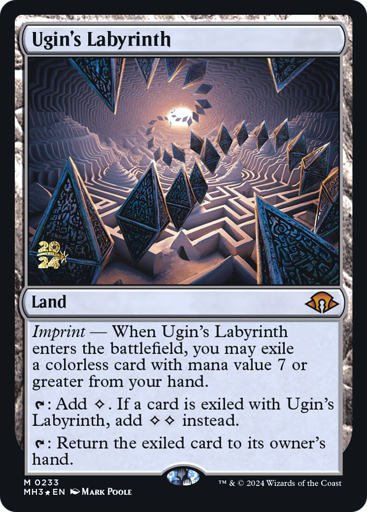 Ugin's Labyrinth (PRE-233S) - Modern Horizons 3 Promos Foil