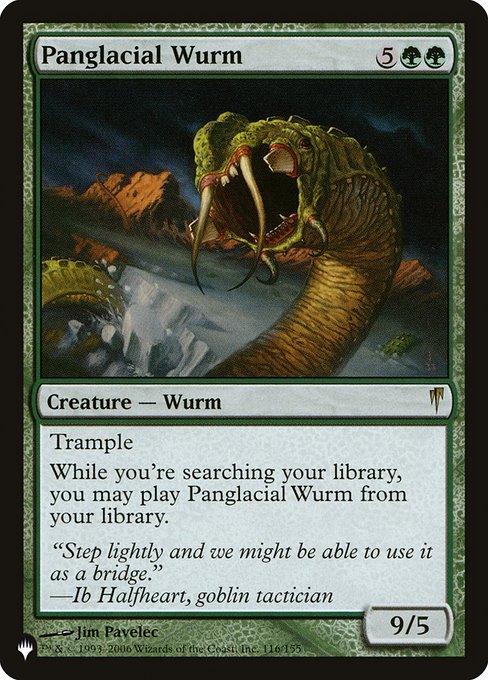 Panglacial Wurm [PLST - CSP-116]