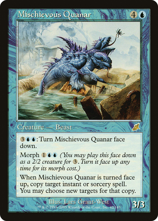 Mischievous Quanar (SCG-042) - Scourge Foil
