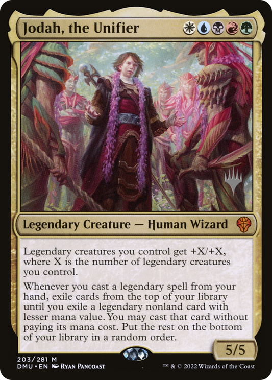 Jodah, the Unifier (PPDMU-203P) - Dominaria United Promos
