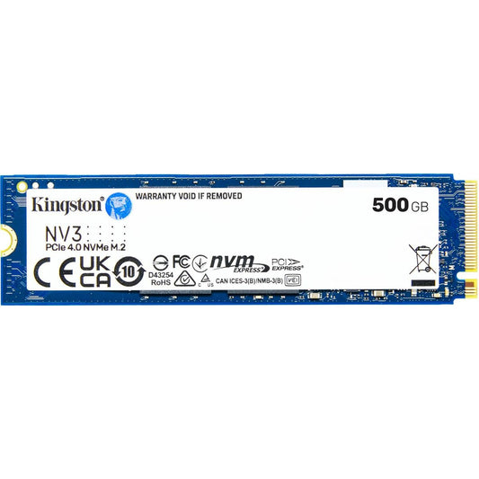 Kingston SSD SNV3S 500G 500G NV3 M.2 2280 PCIe 4.0 NVMe