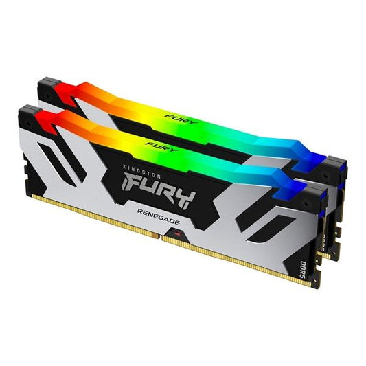 Kingston KF564C32RSAK2-64 64G 6400MT DR5 CL32 DIMM K2 FURY Renegade RGB XMP