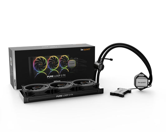 be quiet! Fan BW015 PURE LOOP 2 FX 360mm All-in-One water cooling ARGB