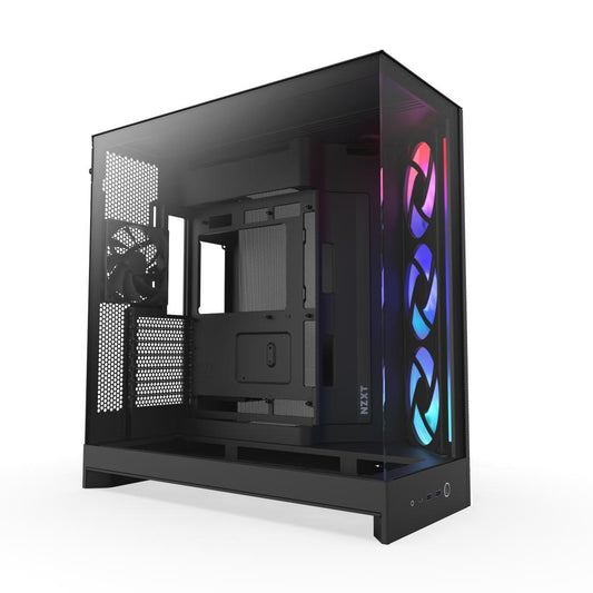 NZXT CM-H92FB-R1 H9 FLOW RGB Mid Tower Tinted TG Black