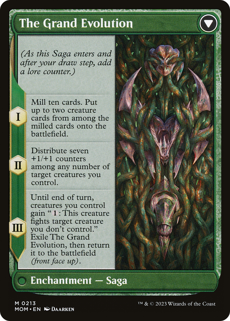 Vorinclex // The Grand Evolution (MOM-213) - March of the Machine Foil