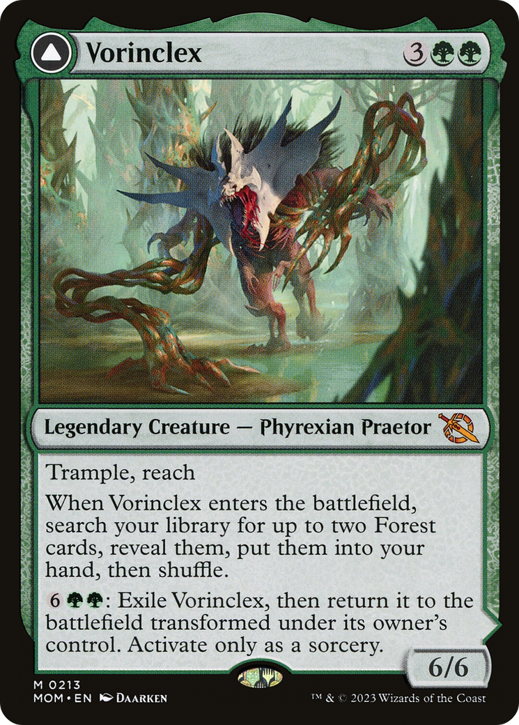 Vorinclex // The Grand Evolution (MOM-213) - March of the Machine Foil