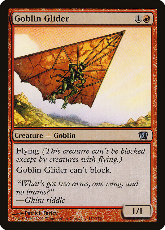 Goblin Glider (8ED-189★) - Eighth Edition Foil
