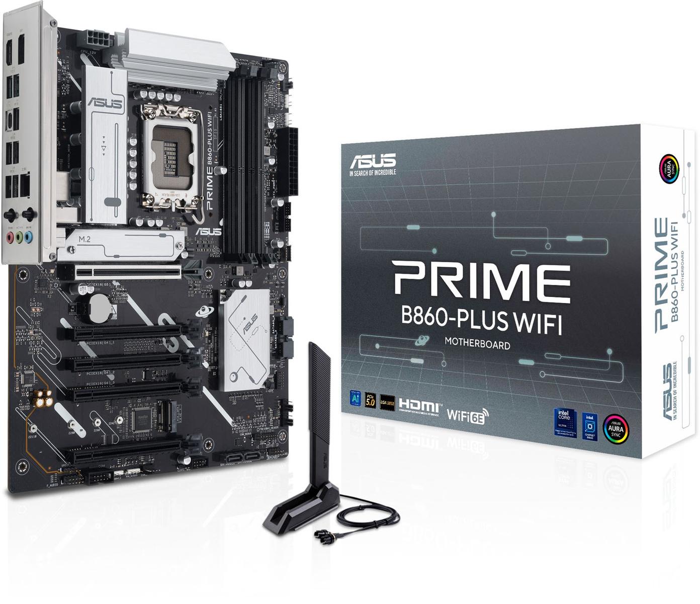 ASUS PRIME B860-PLUS WIFI B860 LGA1851 192GB DDR5 ATX Retail