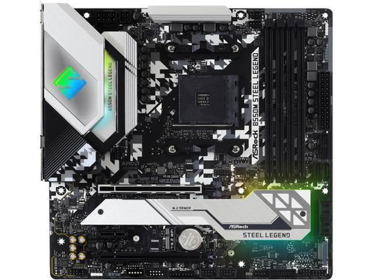 ASRock B550M STEEL LEGEND AMD AM4 DDR4 128 Go PCIE mATX