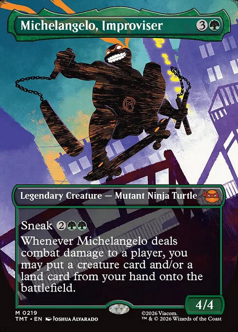 Michelangelo, Improviser [TMT - 219]